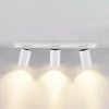 CAN TILT loftspot, hvid, 48 x 9 cm, 3 lyskilder, metal GU10