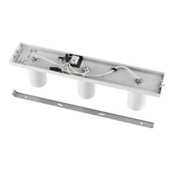 CAN TILT loftspot, hvid, 48 x 9 cm, 3 lyskilder, metal GU10