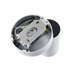 CAN TILT vægspot, hvid, Ø 10 cm, metal, afbryder, GU10