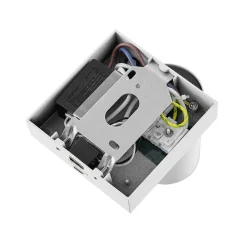 CAN TILT vægspot, hvid, 10 x 10 cm, metal, kontakt, USB