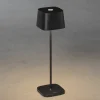 Capri LED-bordlampe til udendørs brug, sort