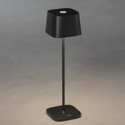 Capri LED-bordlampe til udendørs brug, sort