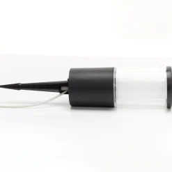 Carlo LED-lampe med jordspyd, sort 25 cm 3,5 W CCT
