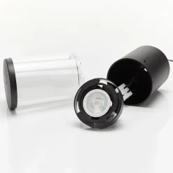 Carlo LED-lampe med jordspyd, sort 25 cm 3,5 W CCT