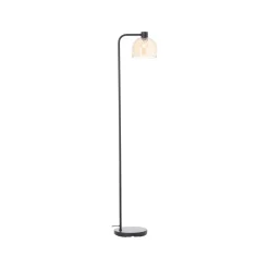 Casto gulvlampe, højde 150 cm, rav, glas/metal