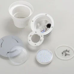 Ceci 120-3L LED-nedgravningsspot, gråt, CCT