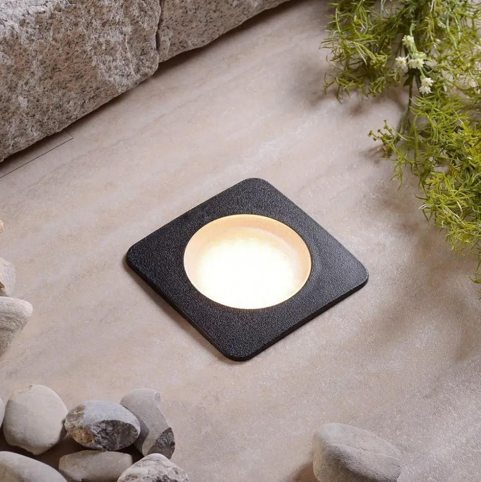 Ceci 120-SQ LED-nedgravningsspot, sort, CCT