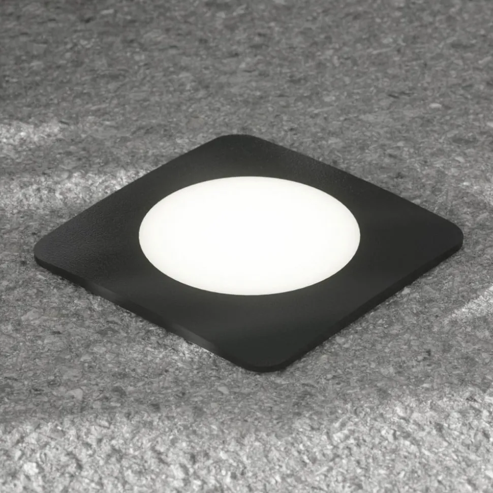 Ceci 160-SQ LED nedgravningsspot, sort, CCT
