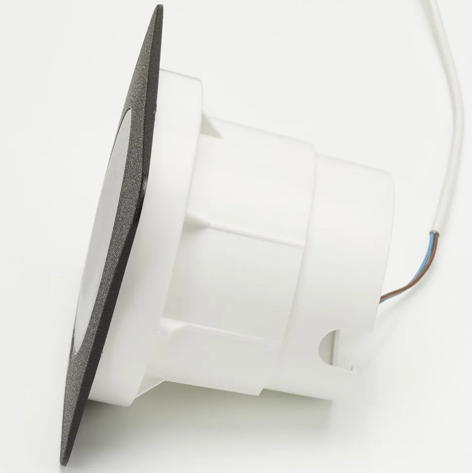 Ceci 160-SQ LED nedgravningsspot, sort, CCT