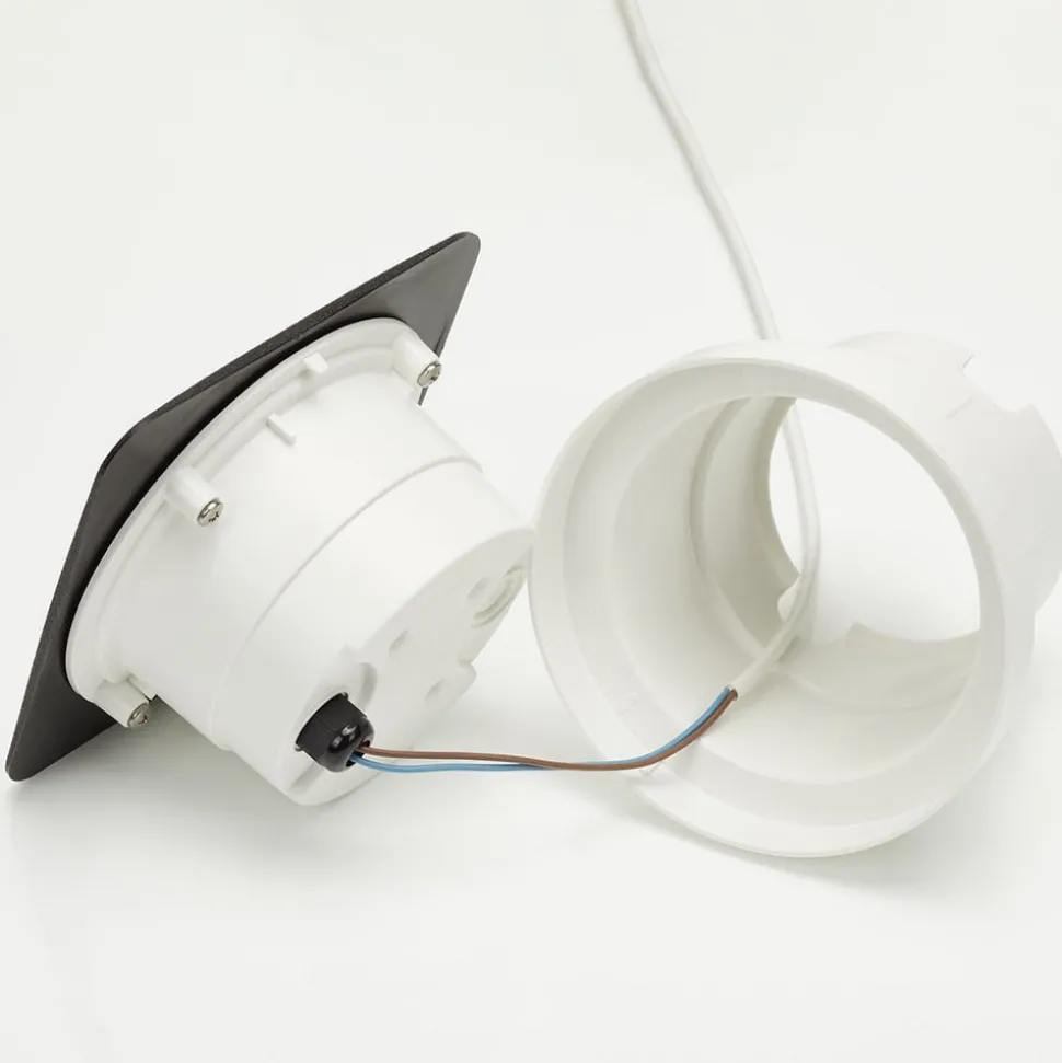 Ceci 160-SQ LED nedgravningsspot, sort, CCT