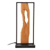 Chaumont LED-bordlampe af træ