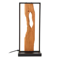 Chaumont LED-bordlampe af træ