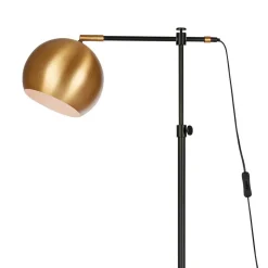 Chester gulvlampe i metal, bronze