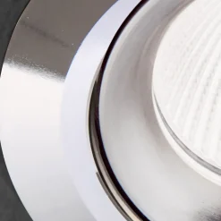 Choice indbygningsspot aluminium, kan roteres krom