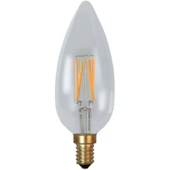 C45 LED-kertepære E14 3 W 2.200 K 260 lumen dæmpes