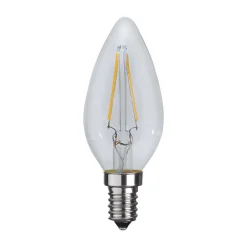 C35 LED-kertepære filament E14 1,5 W 2.700 K