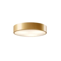 Cleo loftlampe, Ø 40 cm, IP20, guldfarvet, metal, E27