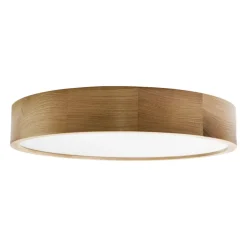 Cleo loftlampe, Ø 57,5 cm, 5 lyskilder, egetræ, E27