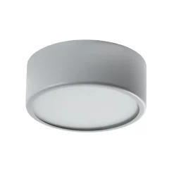Cleo 200 loftlampe, grå, sensor, IP20, Ø 20 cm, E27