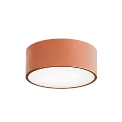 Cleo 200 loftlampe, kobber, sensor, IP20, Ø 20 cm, E27