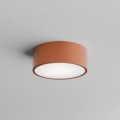 Cleo 200 loftlampe, kobber, sensor, IP20, Ø 20 cm, E27