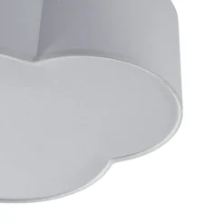 Cloud loftlampe, tekstil, 41 x 31 cm, hvid