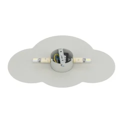 Cloud væglampe, beige, stål, indirekte lys, 38 x 27 cm