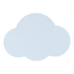 Cloud væglampe, blå, stål, indirekte lys, 38 x 27 cm