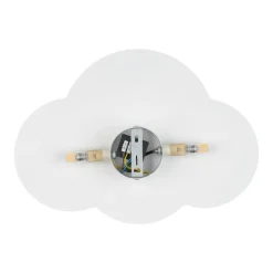 Cloud væglampe, hvid, stål, indirekte lys, 38 x 27 cm