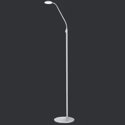 Cobra LED-gulvlampe 1 lyskilde, nikkelfarvet