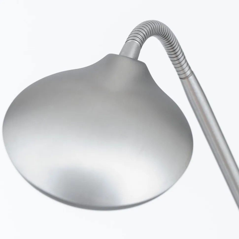 Cobra LED-gulvlampe 1 lyskilde, nikkelfarvet