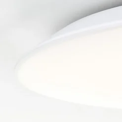 Colden LED-badeværelsesloftlampe, hvid, tænd/sluk, Ø 29 cm