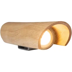 Colombia LED-væglampe, eg natur