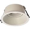 Comfort indbygningslampe, rund, mat hvid