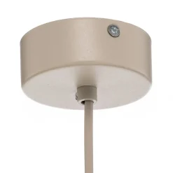 Cono pendel, enkeltlys, Ø 25 cm, beige