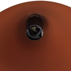 Cono pendel, enkelt lys, Ø 25 cm, teglrød