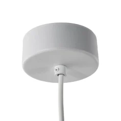 Cono pendel, hvid, Ø 25 cm, stål, enkelt lys