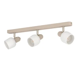 Corato loftspot, sand/nikkel/opal, 3 lyskilder.