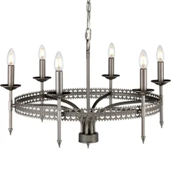 Crown lysekrone, 6 lyskilder