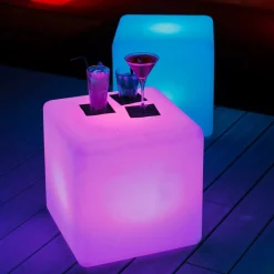 Cube - en lysende kube til udendørs brug
