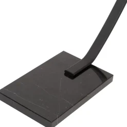Curve buelampe, sort, marmor, 192 cm, dæmpbar