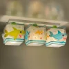 Dalber Little Shark loftlampe, havmotiv 3 lyskilde