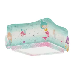 Dalber Mermaids loftlampe, havfruer, 1 lyskilde
