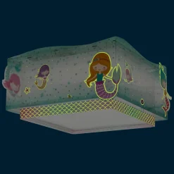 Dalber Mermaids loftlampe, havfruer, 1 lyskilde