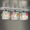 Dalber Mermaids loftlampe, havfruer, 3 lyskilde