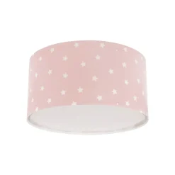 Dalber Star Light loftslampe til børn, pink