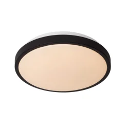 Dasher LED loftlampe, sort, Ø 29,3 cm, 2700 K, IP44