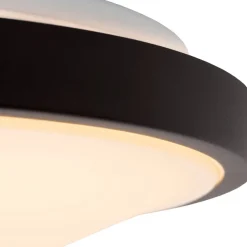 Dasher LED loftlampe, sort, Ø 29,3 cm, 2700 K, IP44