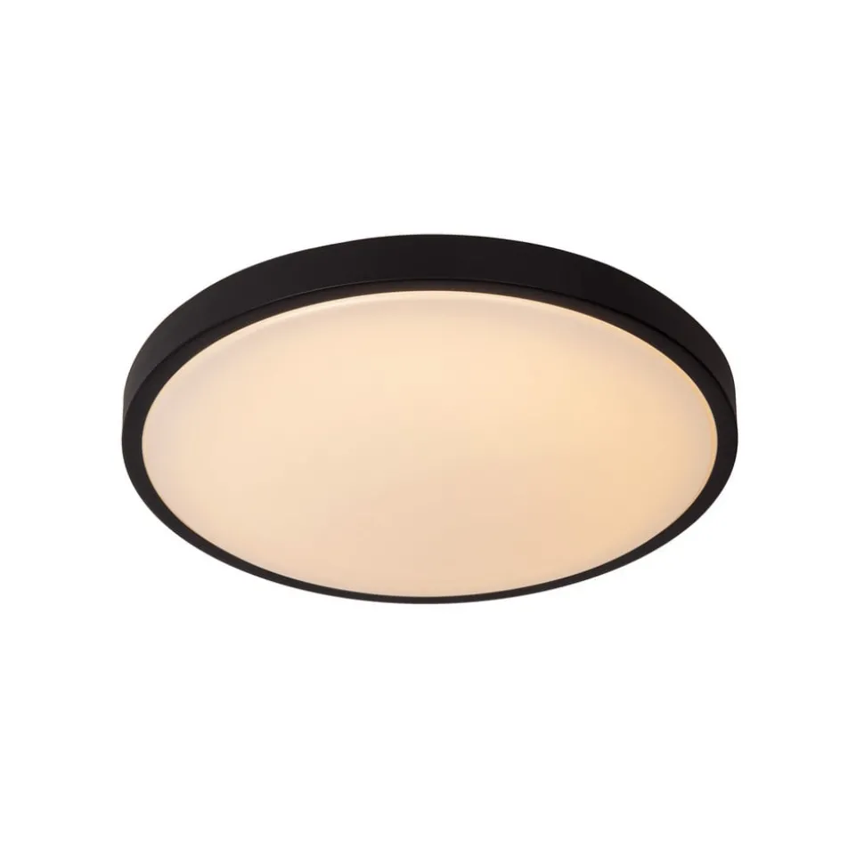 Dasher LED loftlampe, sort, Ø 41 cm, 2700 K, IP44