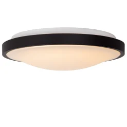 Dasher LED loftlampe, sort, Ø 41 cm, 2700 K, IP44